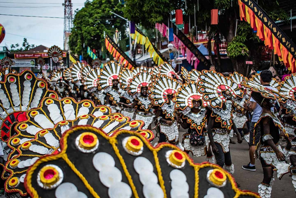 Ati Atihan Festival In Kalibo Aklan Philippines