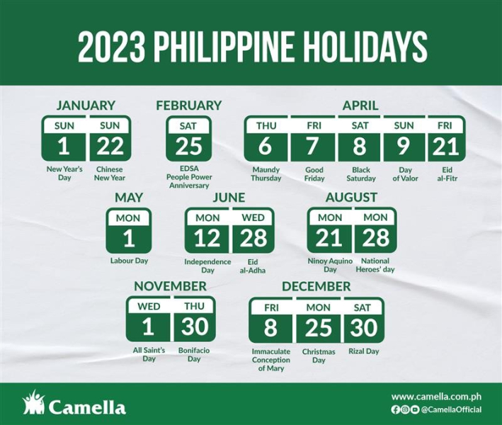 List Of Long Weekends And Holidays In The Philippines This 2023 