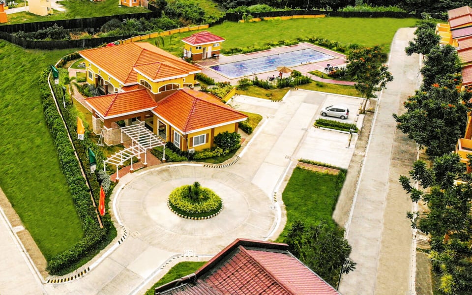 Camella Davao House Lot For Sale In Davao City Davao Del Sur   Aerial Shot Of Clubhouse And Swimming Pool Amenities In Camella Homes In Davao 960x600 